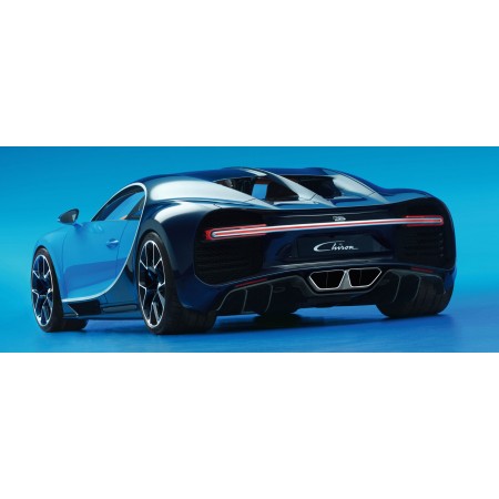 Bugatti 24"x55" Art Print Sports Cars. 2016 Rear