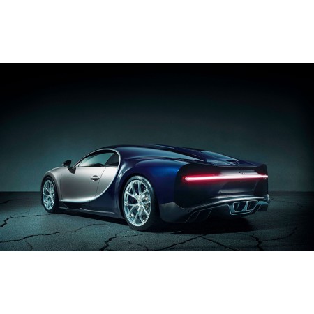 Bugatti Photographic Print Poster 24"x36" Cars Festival Of Speed, top, rear side