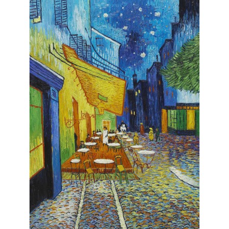 Vincent van Gog 18"x24" Art Print Poster European Art terrasse de cafe la nuit