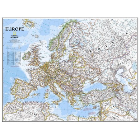 Europe 2004 Photographic Print Poster 32"x24 World Maps 