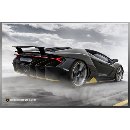 Lamborghini Photographic Print Poster Luxury Cars Centenario Roadster