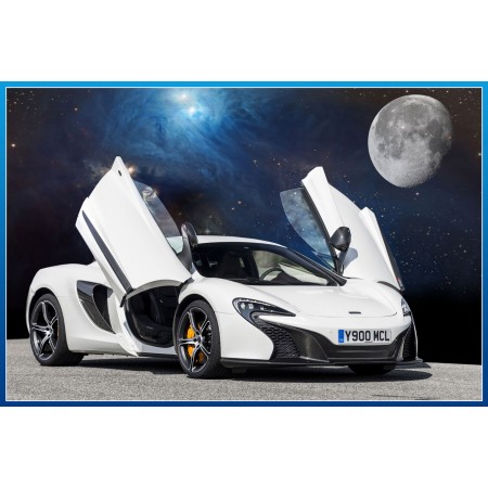 McLaren Shocase 650S Art Print Poster Sports and Luxury Cars Coupe Concept