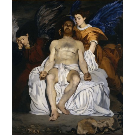 Edouard Manet 24"x29" Art Print Poster European Art The Dead Christ with Angels