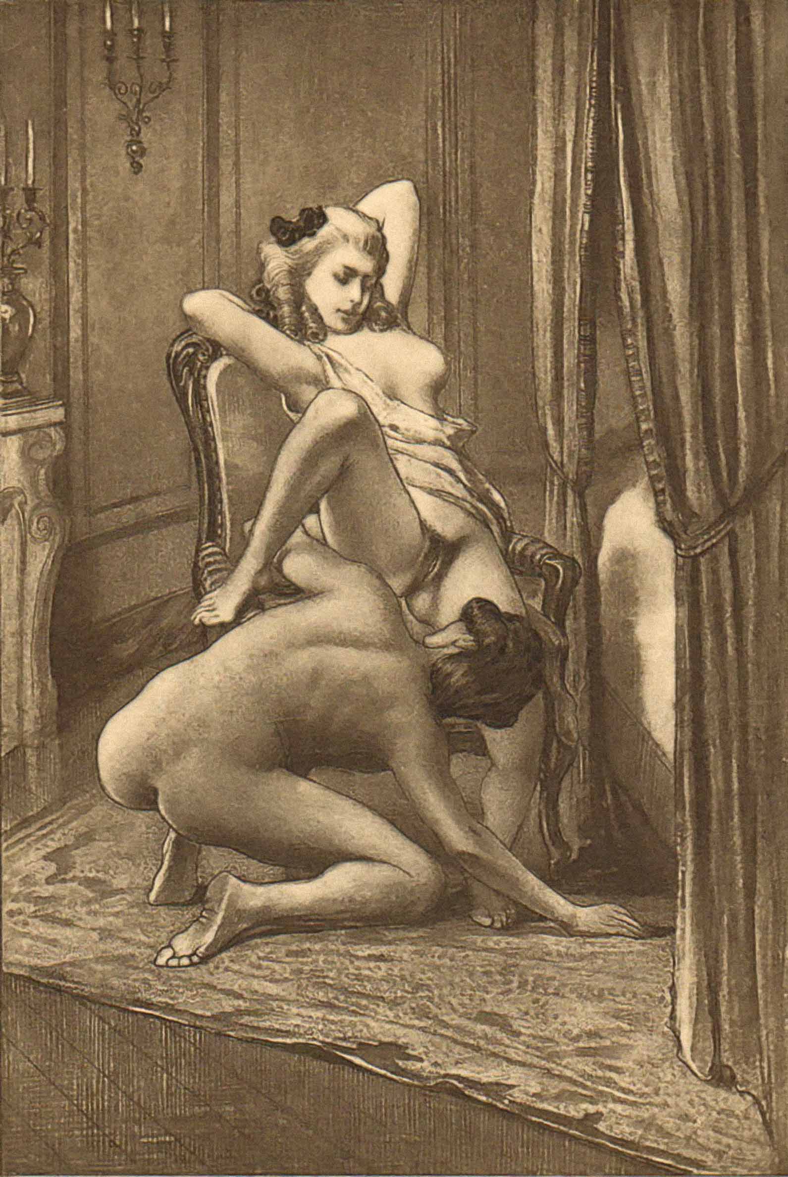 Under the pseudonym Paul Avril, he was an illustrator of erotic literature....