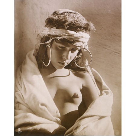 Lehnert & Landrock Portraits of young Arabian women vintage 24"x18" poster