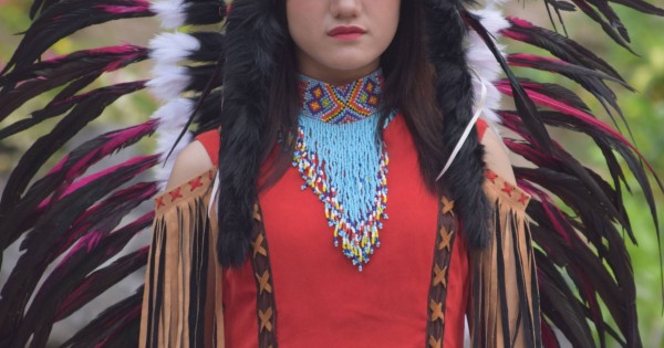 Native American Tribes Topi Indian  Warbonnet bulu  Ayam