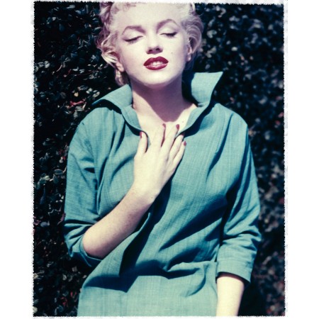 Marilyn Monroe 24"x18" Art Print Poster green shirt, Most Popular Sex Symbols Celebrities Vintage Photos