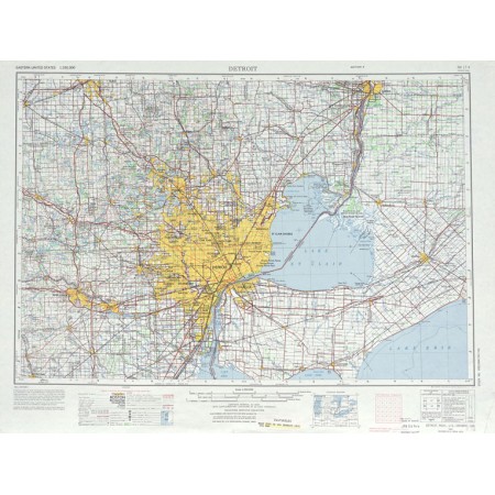 Photographic Print Poster United States of America Maps