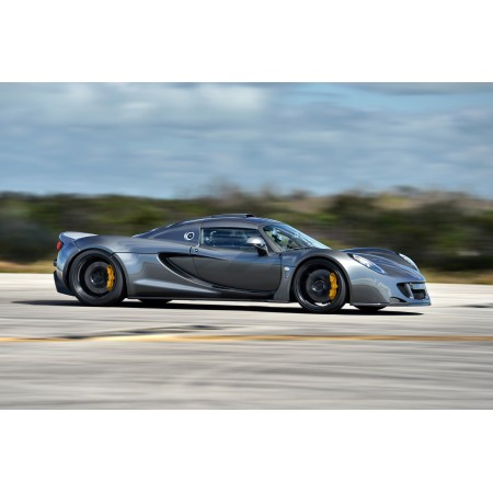 Hennessey Venom GT Grey Photo Print Poster Sports Cars