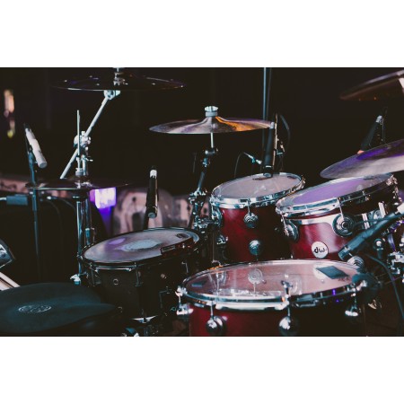 36"x24" Photographic Print Poster Drum set Drums Musical instruments Band Concert
