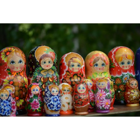 36x24 in Photographic Print Poster Matryoshka Russian traditions Russian culture Toy