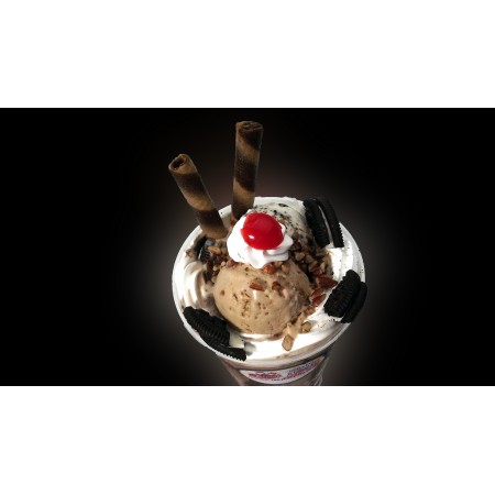 42x24 in Photographic Print Poster Ice cream Oreo Frappuccino Waffles Sweet Cream