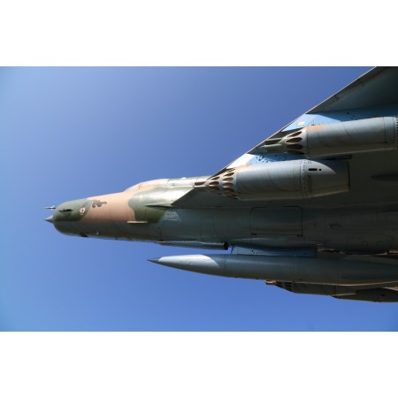 36x24 in Photographic Print Poster Russian Fighter Jet Plane Airplane Defense Rocket