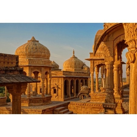 36"x24" Photographic Print Poster Bada Bagh Temple Cultural Site Historically