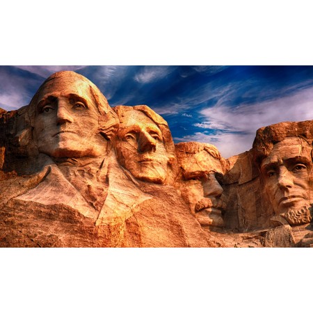 41x24 in Photographic Print Poster Mount rushmore Sculpture Monument Landmark National