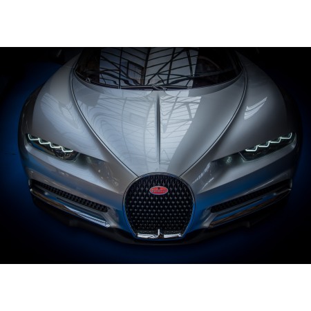 34"x24" Photographic Print Poster Bugatti Chiron Sports Car Modern Luxury Design