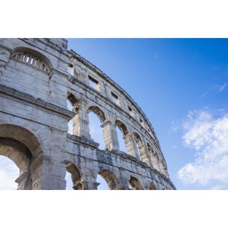 36x24 in Photographic Print Poster Coliseum Old Antique Stone Building Architecture