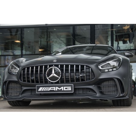 Amg Mercedes-Benz  Photographic Print Poster Car Front Vehicle