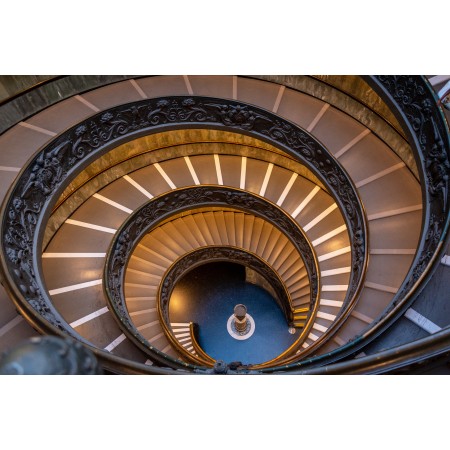 35x24 in Photographic Print Poster Rome Vatican Stairs Italy Pope Architecture