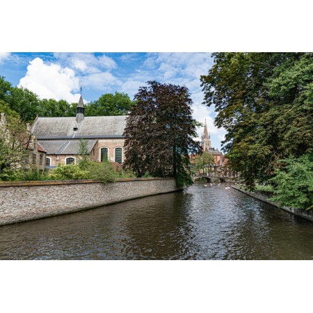 36"x24" Photographic Print Poster Bruges Architecture Flanders Historic Center