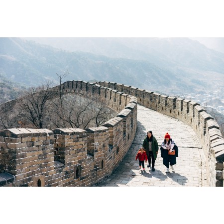 36x24 in Photographic Print Poster Great wall of china Beijing China Asia Chinese