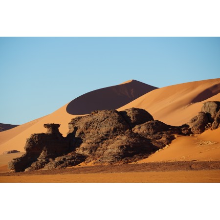 Photographic Print Poster Photographic Dunes Desert Rock Formation Mesa Sand Hoodoo