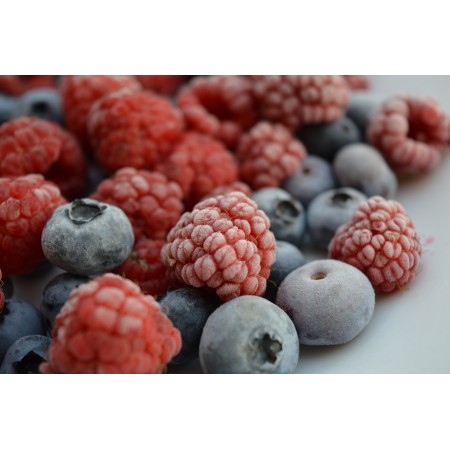 36x24 in Photographic Print Poster Raspberries Blueberries Berries Fresh berries