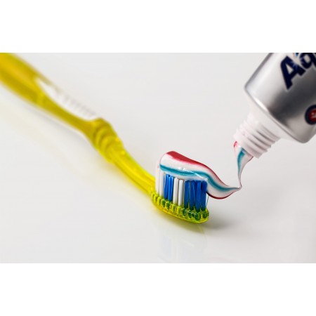 36x24 in Photographic Print Poster Toothbrush Toothpaste Dental care Clean