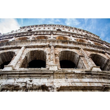 36x24 in Photographic Print Poster Colosseum Amphitheatre Monument Ruins Perspective