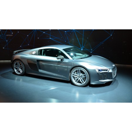 43x24 in Photographic Print Poster Audi R8 V10 Plus Sports Car Auto Vehicles