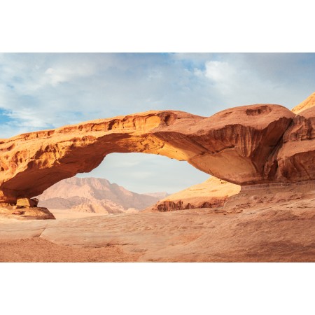 35x24in Poster Desert Wadi Rum Jordan Sand Stone Landscape Nature