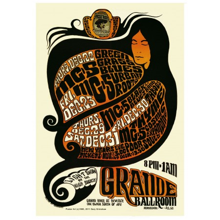 Grande Ballroom Rock and Roll poster