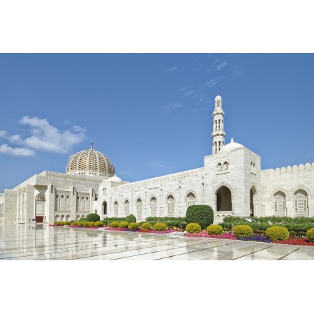 36x24in Poster Sultan Qaboos Grand Mosque Oman Muscat