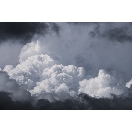 35x24in Poster Clouds Storm Rain Weather Cloudy Sky