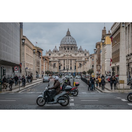 36x24in Poster Saint Peter's Basilica Catholic Russia