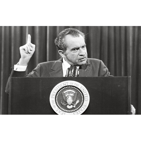 24x15in Poster Richard Milhous Nixon was the 37th president of the United States