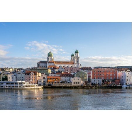 35x24in Poster Passau Germany Bavaria Historic Center Historical