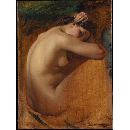 17"x24" Fine Art Print Poster Henri Lehmann Study of a Female Nude The Metropolitan Museum of Art