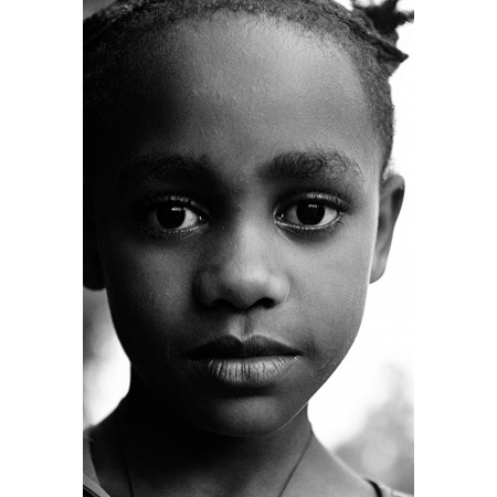 16"x24" Fine Art Photo Print Poster Oromo Girl, Ethiopia
