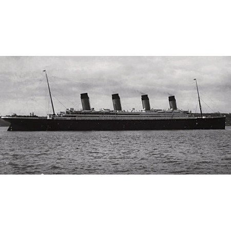 Titanic April, 1912 Poster 24"x12"