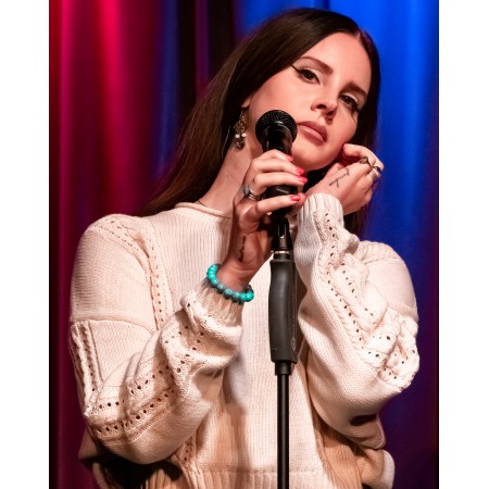 19x24in Poster Lana Del Rey performing live at the Grammy Museum in Los Angeles