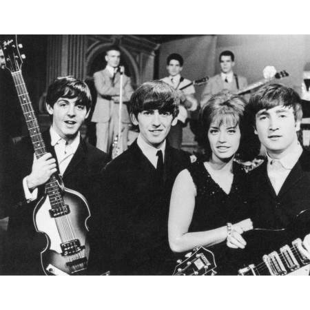 24x18in Poster The Beatles and Lill-Babs 1963