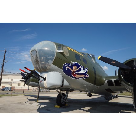 36x24in Poster Barksdale Global Power Museum September 2015 10 (Boeing B-17G Flying Fortress)