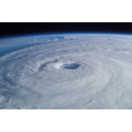 Poster Hurricane Isabel from ISS