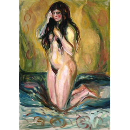 24x34in Poster Edvard Munch - Female Anna Nude BF.1974