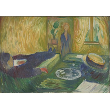 34x24in Poster Edvard Munch - Murder 1908