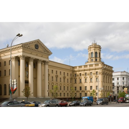 Poster KGB Headquarters, Minsk
