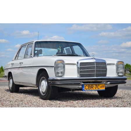 37"x24" Poster 1973 model, pre-facelift Mercedes-Benz W115 220D