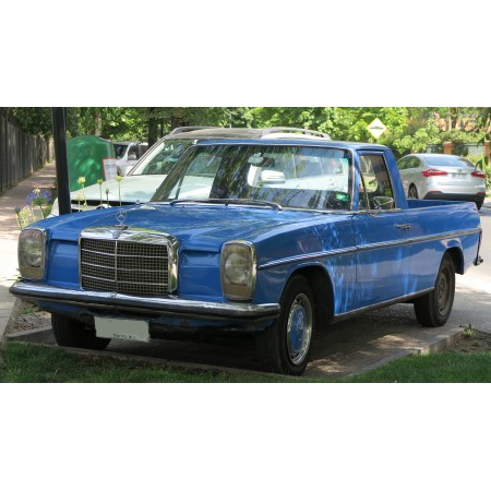 1973 Mercedes Diesel Pick up 24"x40" Photo Quality Print Poster