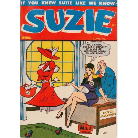 16x24in Poster Suzie Comics If you new Suzie like we know MLJ Magazine